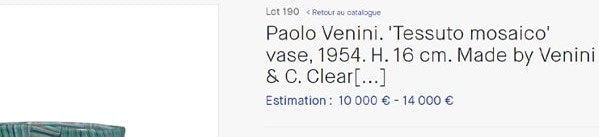 Paolo Venini estimation